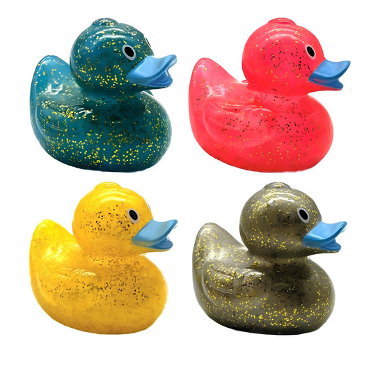 Glitter Ducks 5cm - PoundToys