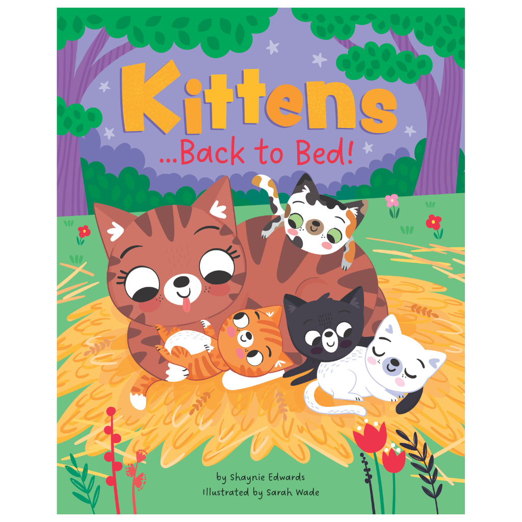 Go Back To Bed Kittens Picture Book - PoundToys