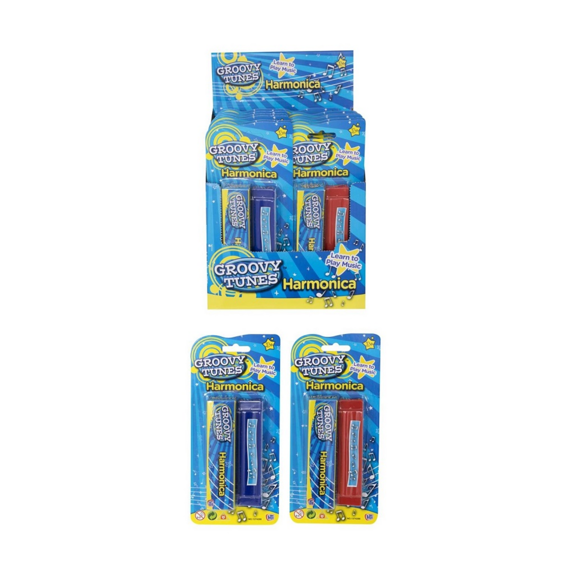 Harmonica & Case - PoundToys