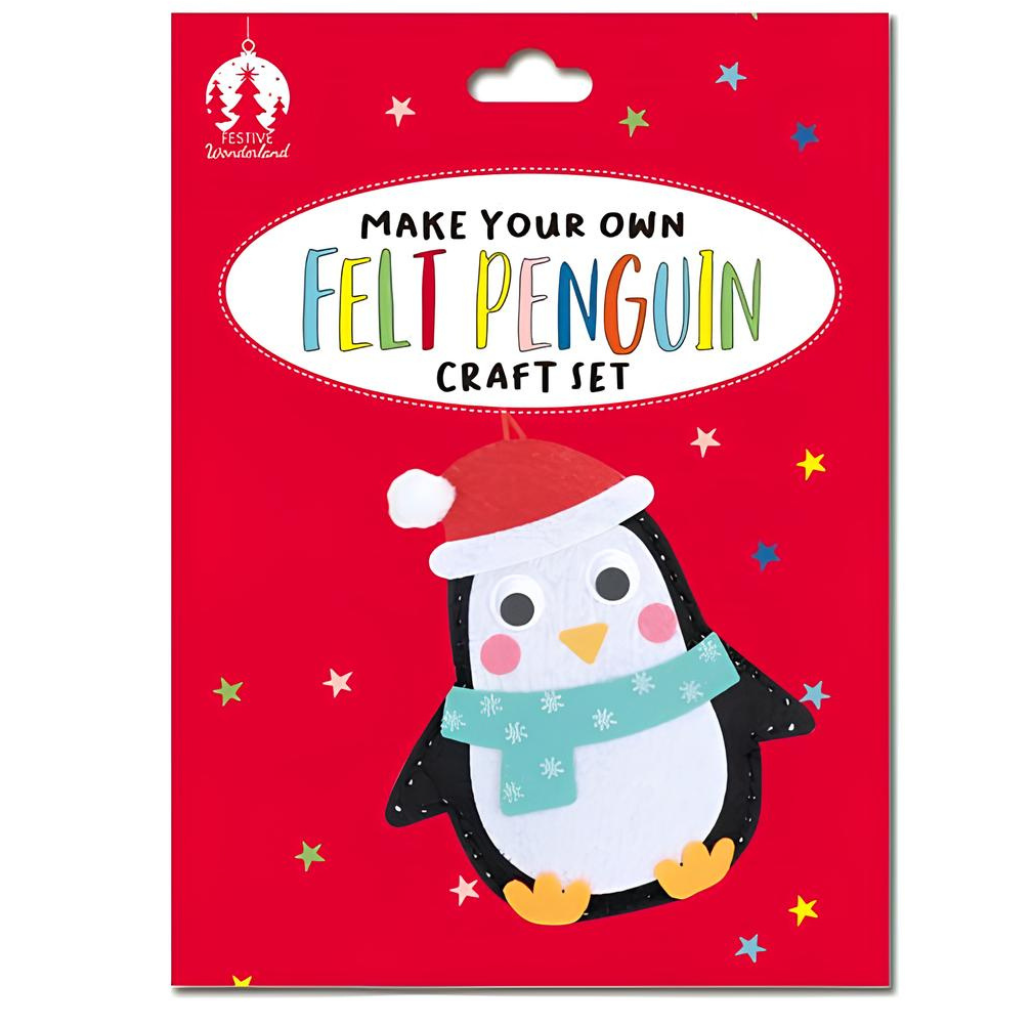 Make Your Own Felt Penguin Craft Set - PoundToys