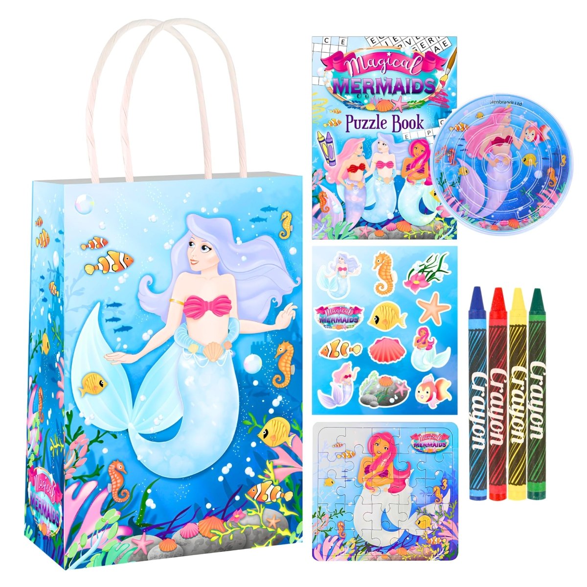 Mermaid Pre-Filled Party Bags - PoundToys