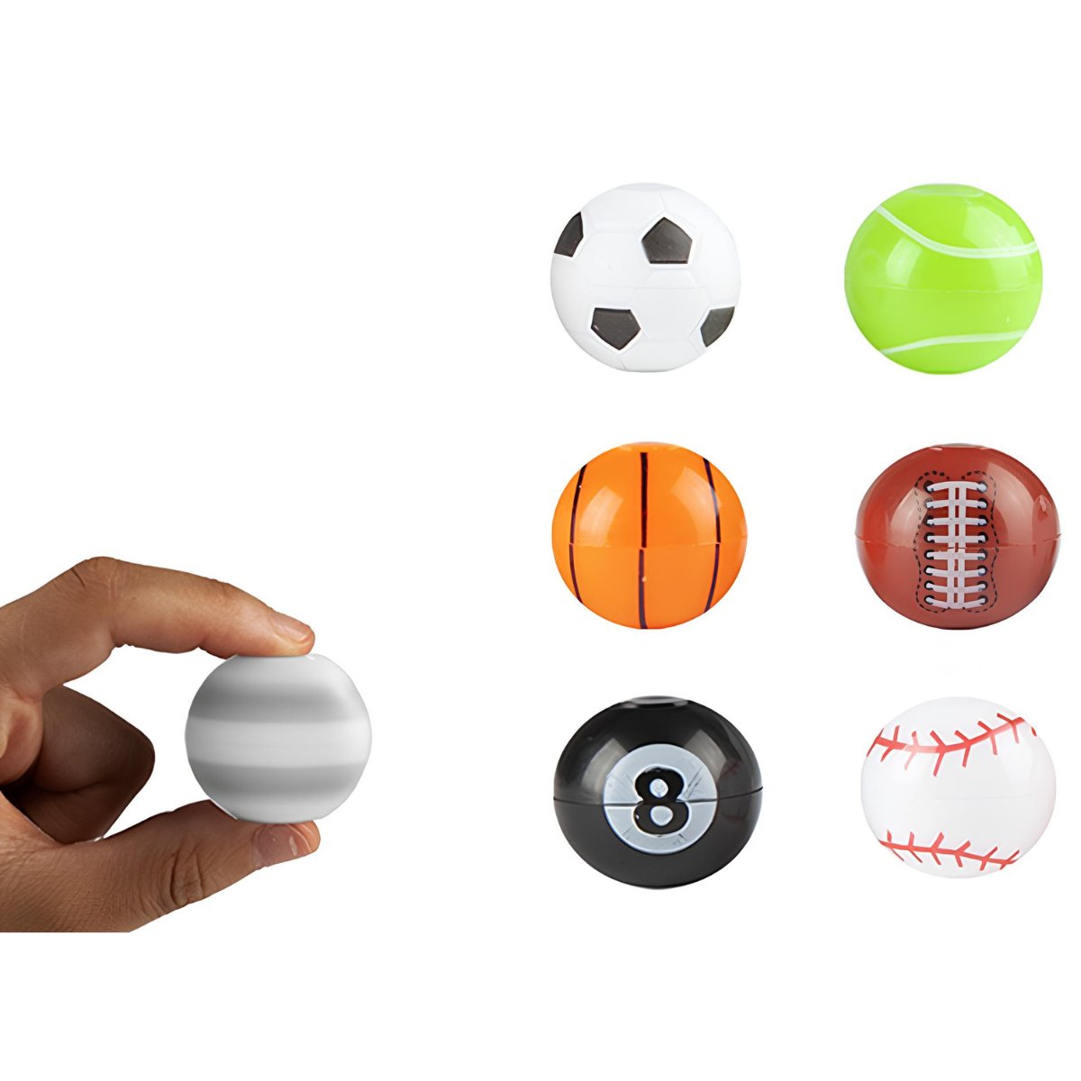 Mini Spinner Sports Balls Fidget Toy - PoundToys