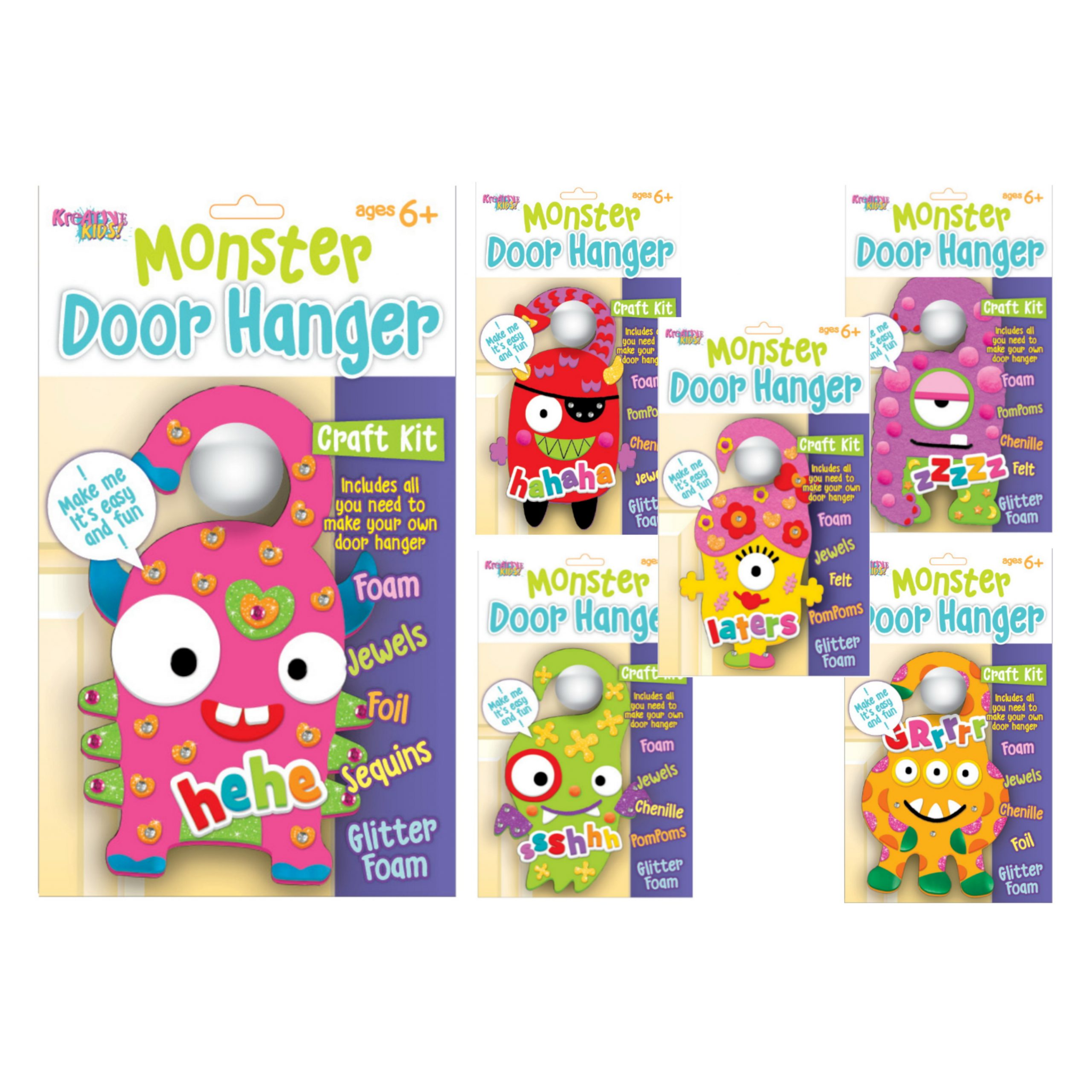 Monster Door Hanger - PoundToys