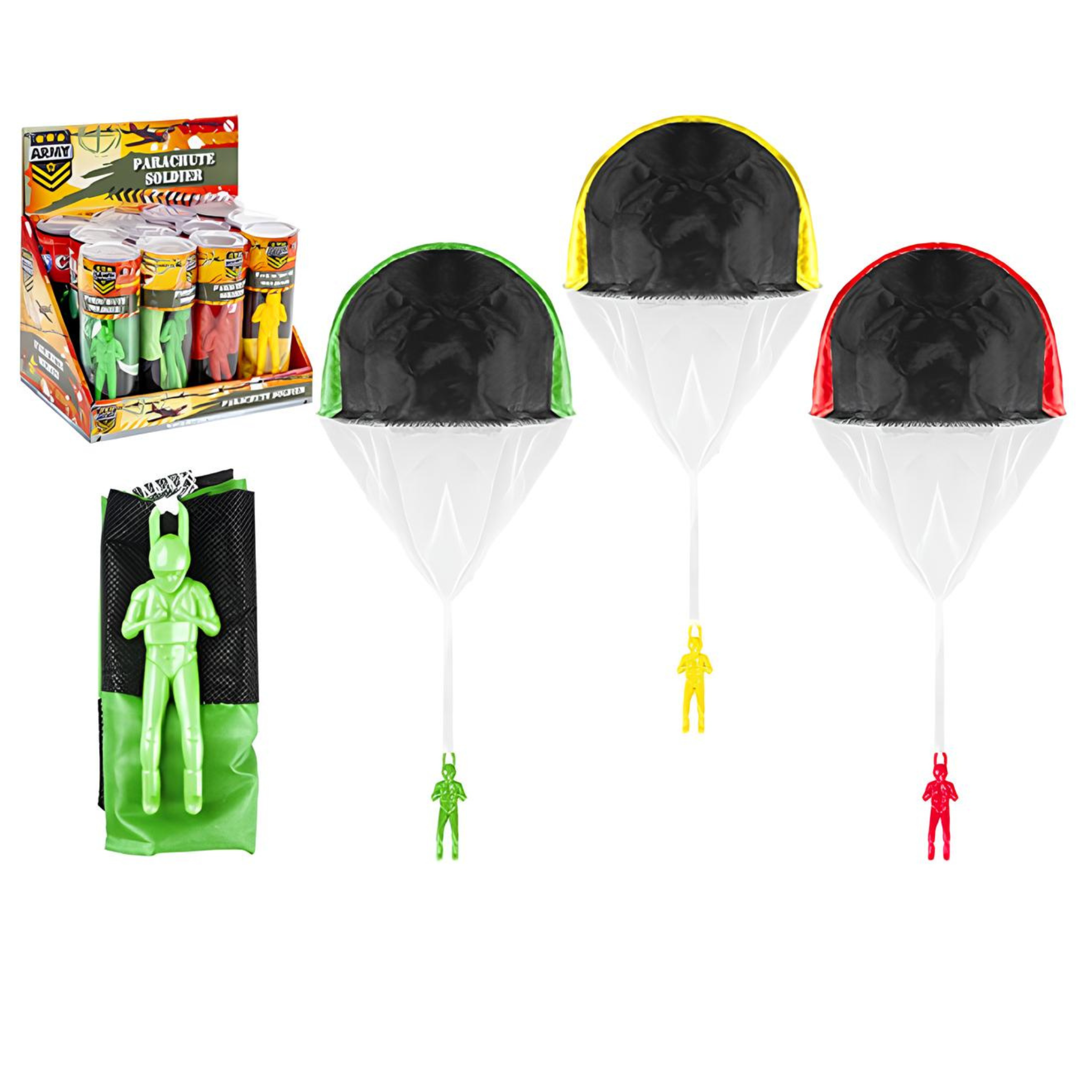 Parachute Man With Chute - PoundToys