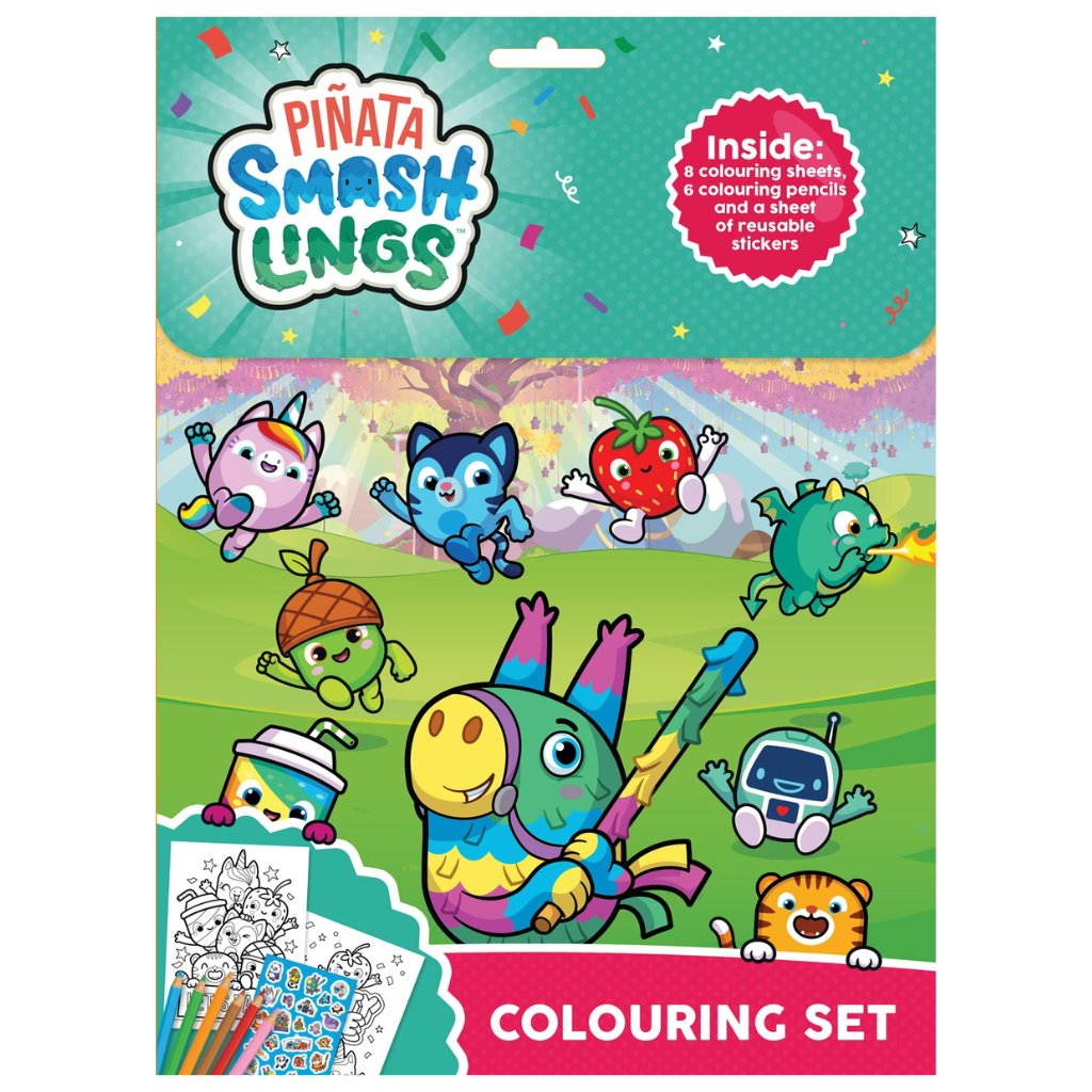 Pinata Smahlings Colouring Set - PoundToys