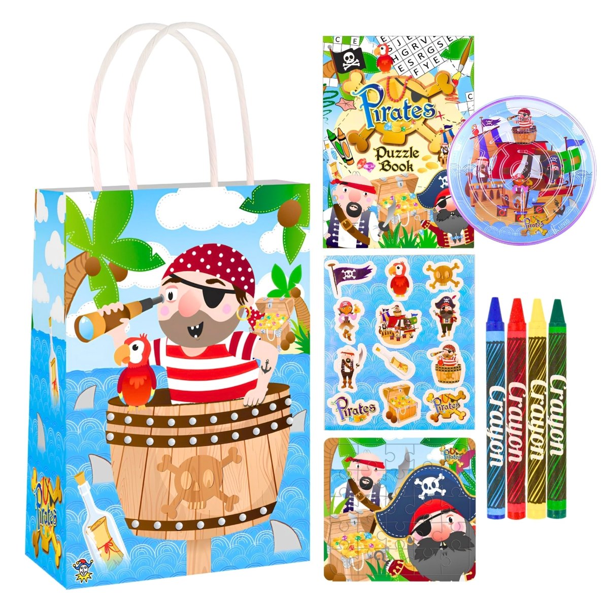 Pirate Pre-Filled Party Bags - PoundToys