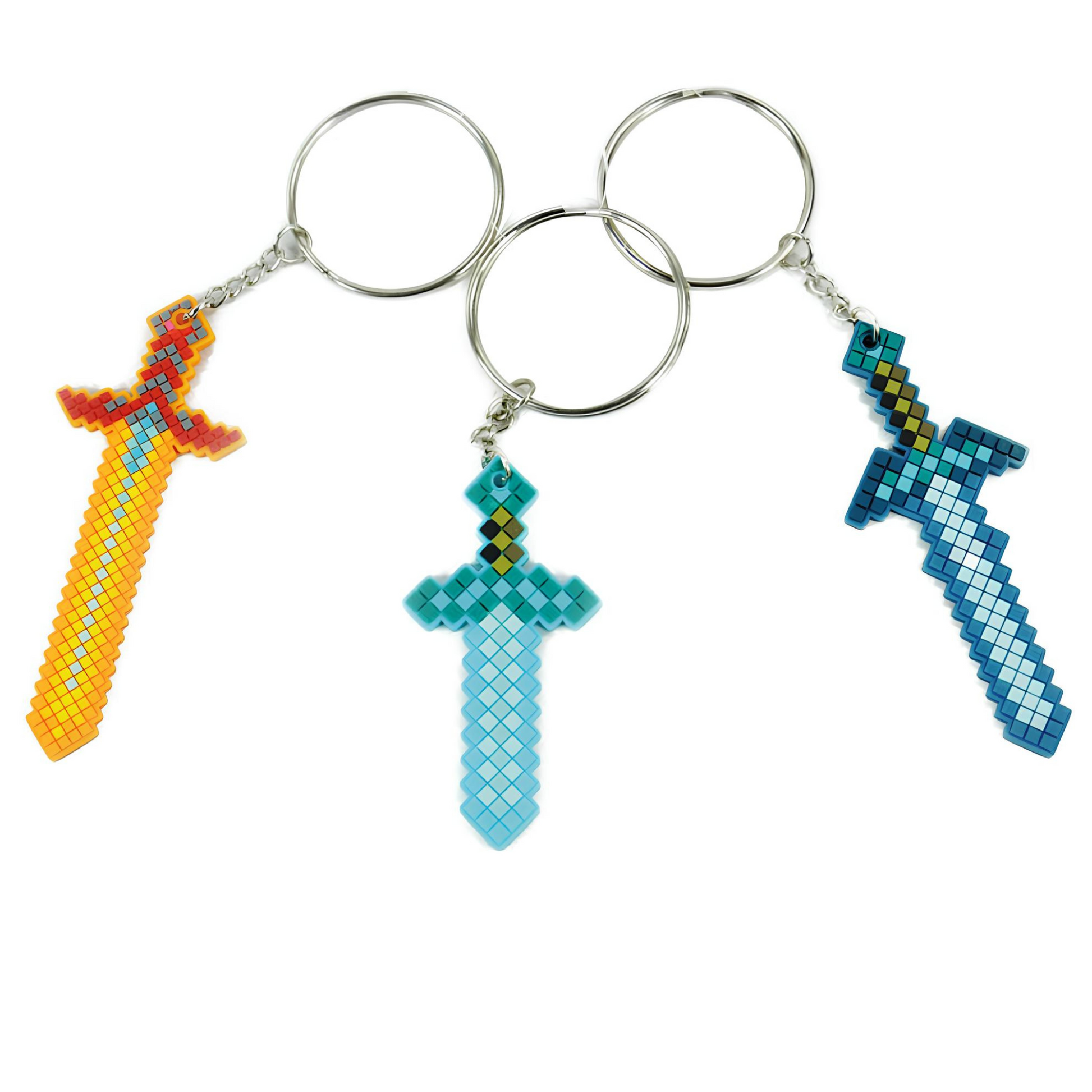 Pixel Sword Keyring - PoundToys