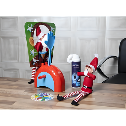 Red Long Leg Boy Elf With Hat 12" - PoundToys