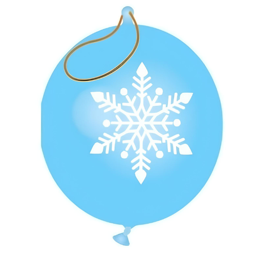 Snowflake Punch Balloon - PoundToys