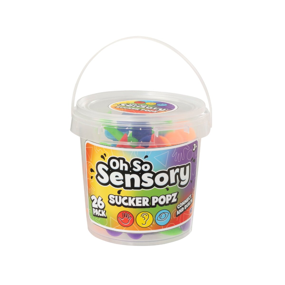 Sucker Popz 26 Piece Tub - PoundToys