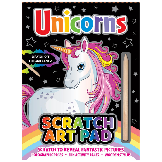 Unicorn Scratch Art Pad - PoundToys