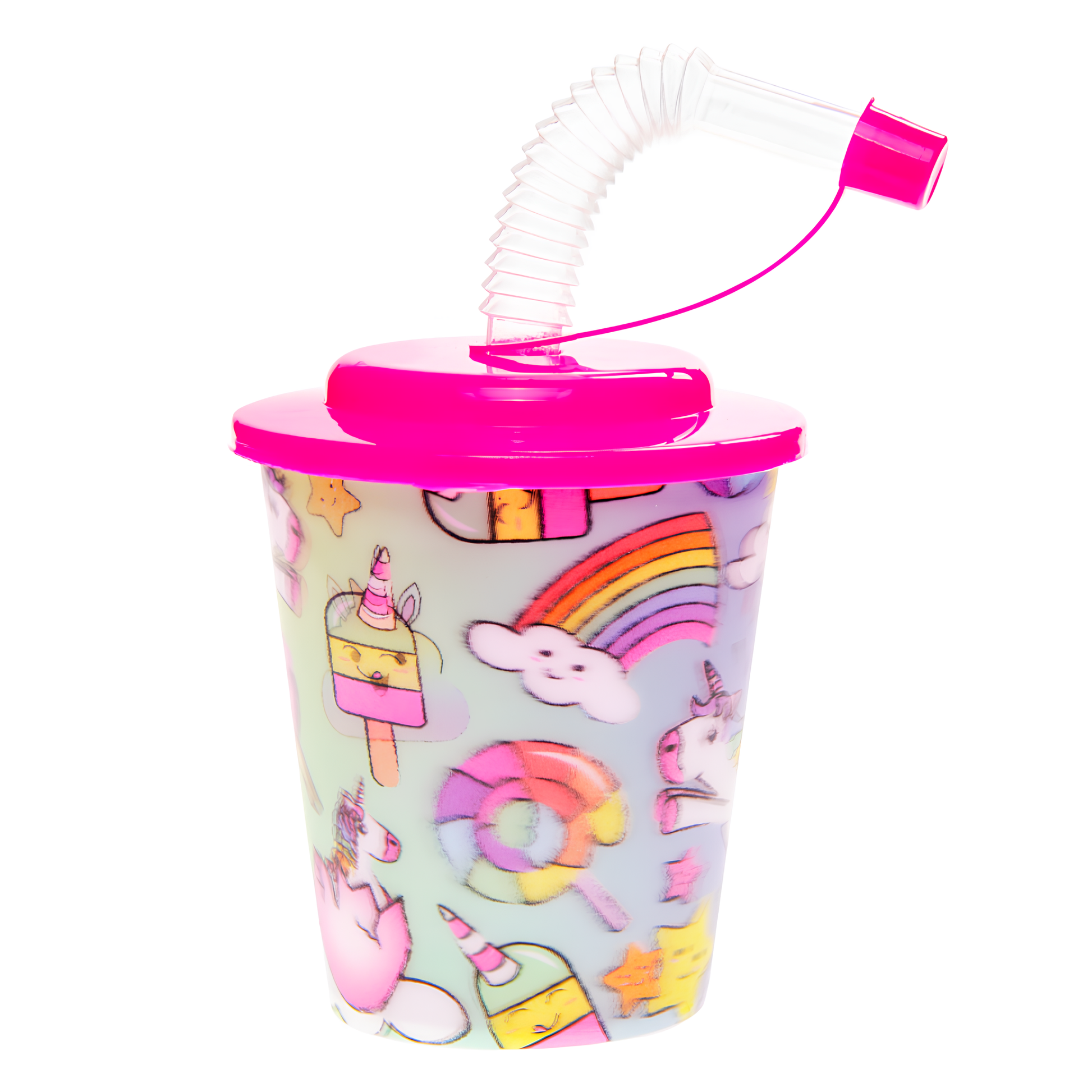 Unicorn Super 3D Beaker + Lid - PoundToys