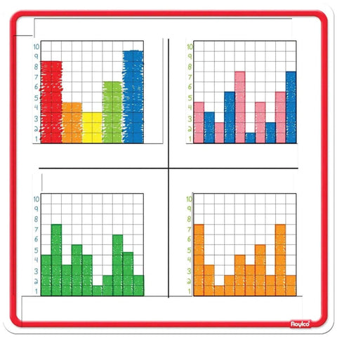 24 Pack Of Count To 100 Dry Erase Boards - PoundToys