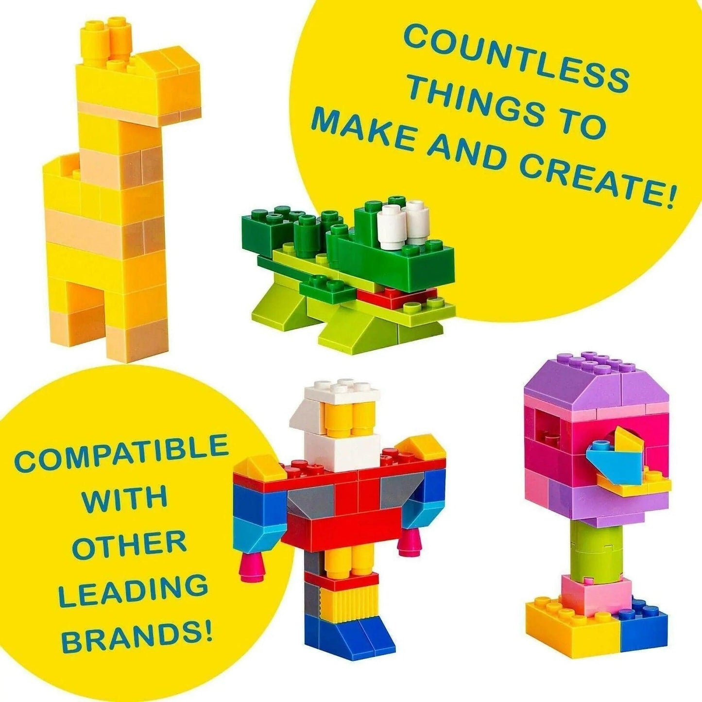 250 Pcs Building Blocks - PoundToys