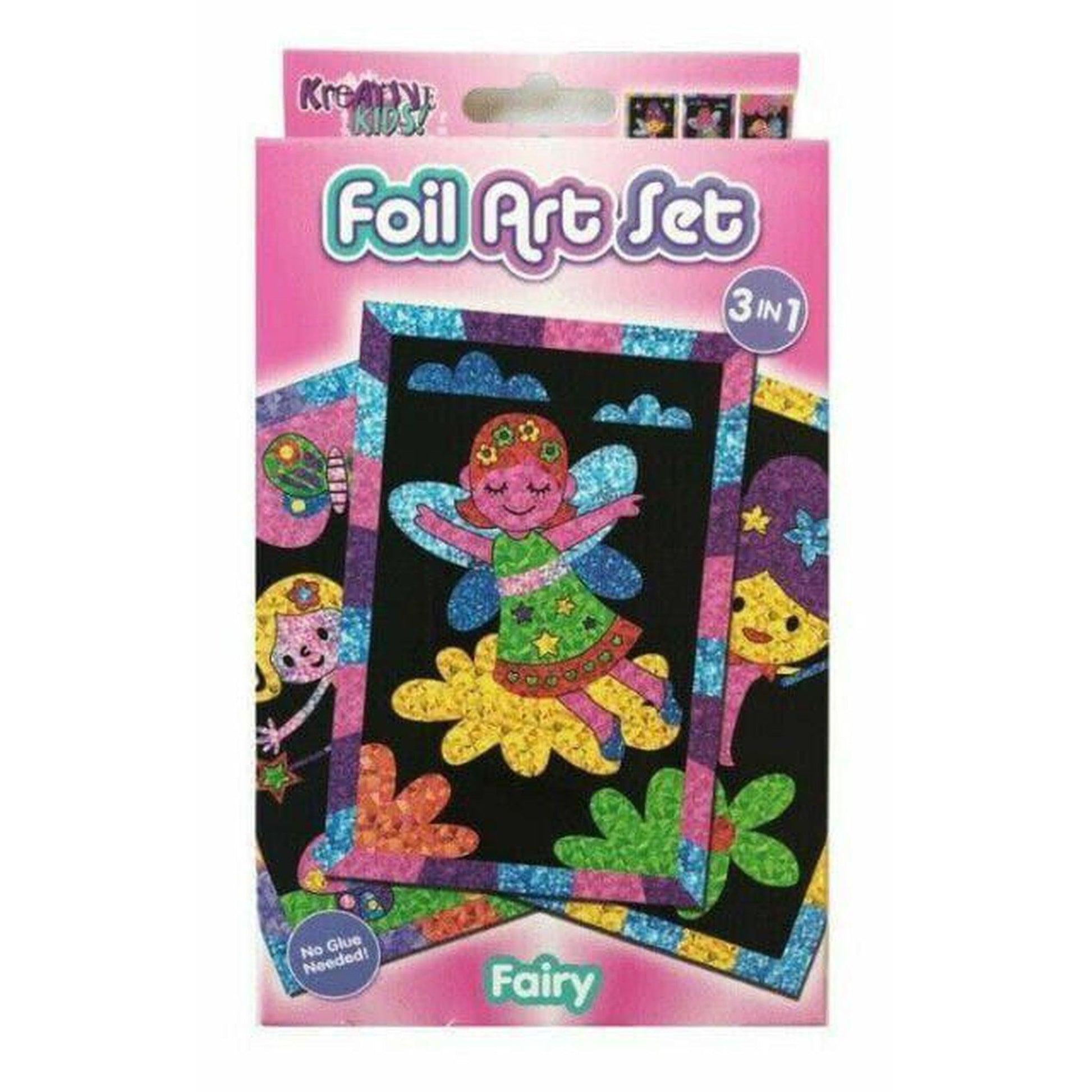 3 Pack Fairy Foil Art Kit - PoundToys