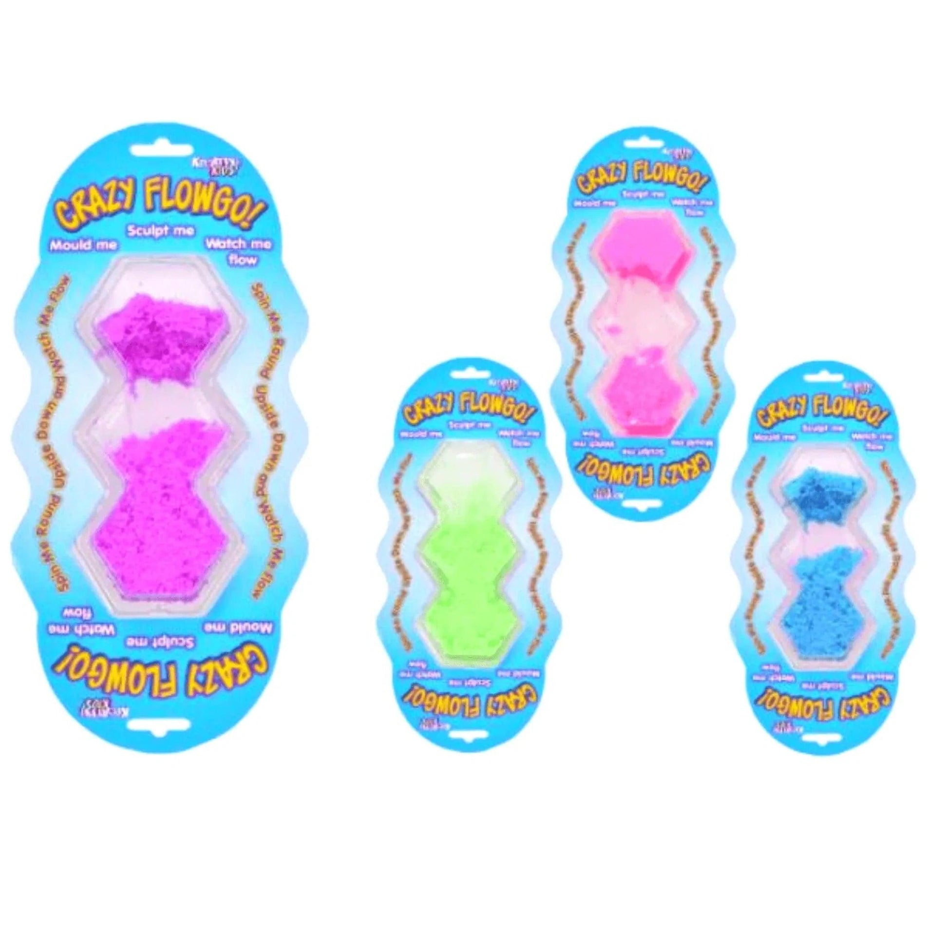 35g Crazy Zig Zag Flowgo Set - PoundToys