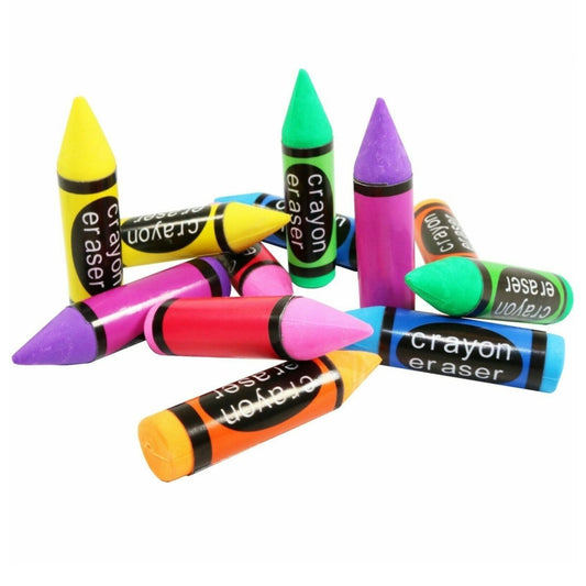 3pc Crayon Eraser Pack - PoundToys