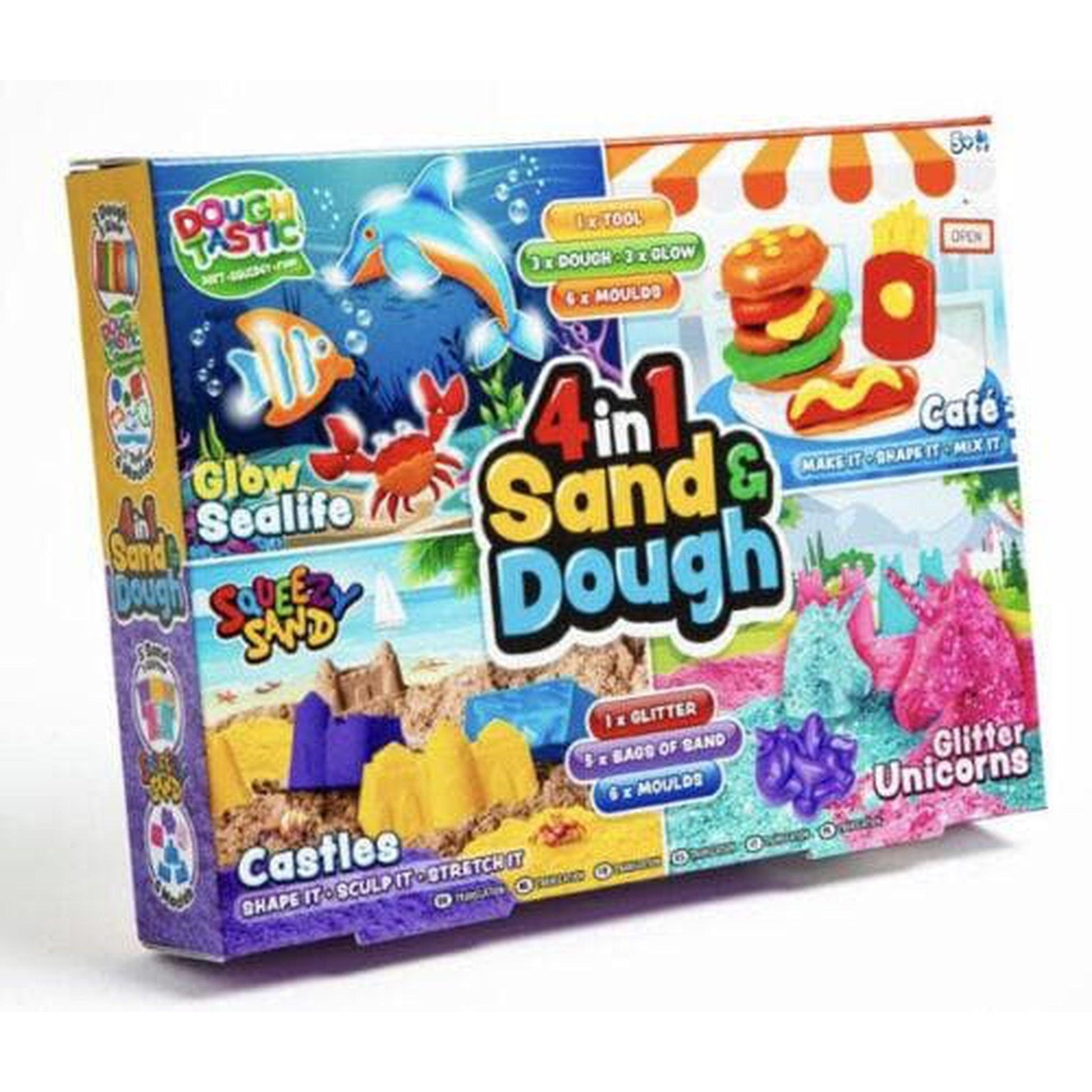 4 In 1 Sand & Dough Set - PoundToys