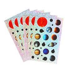 4 Pack Space Holographic Stickers - PoundToys