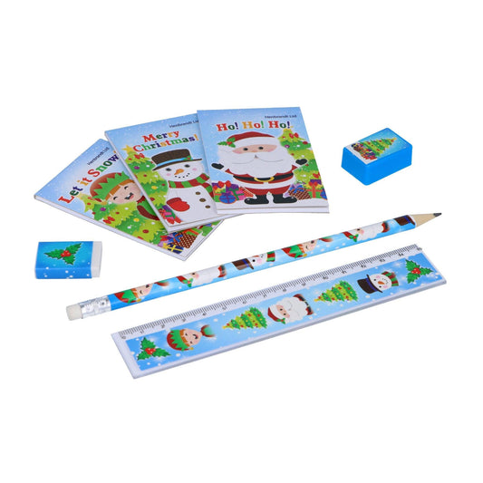 5 Piece Christmas Stationery Sets - PoundToys