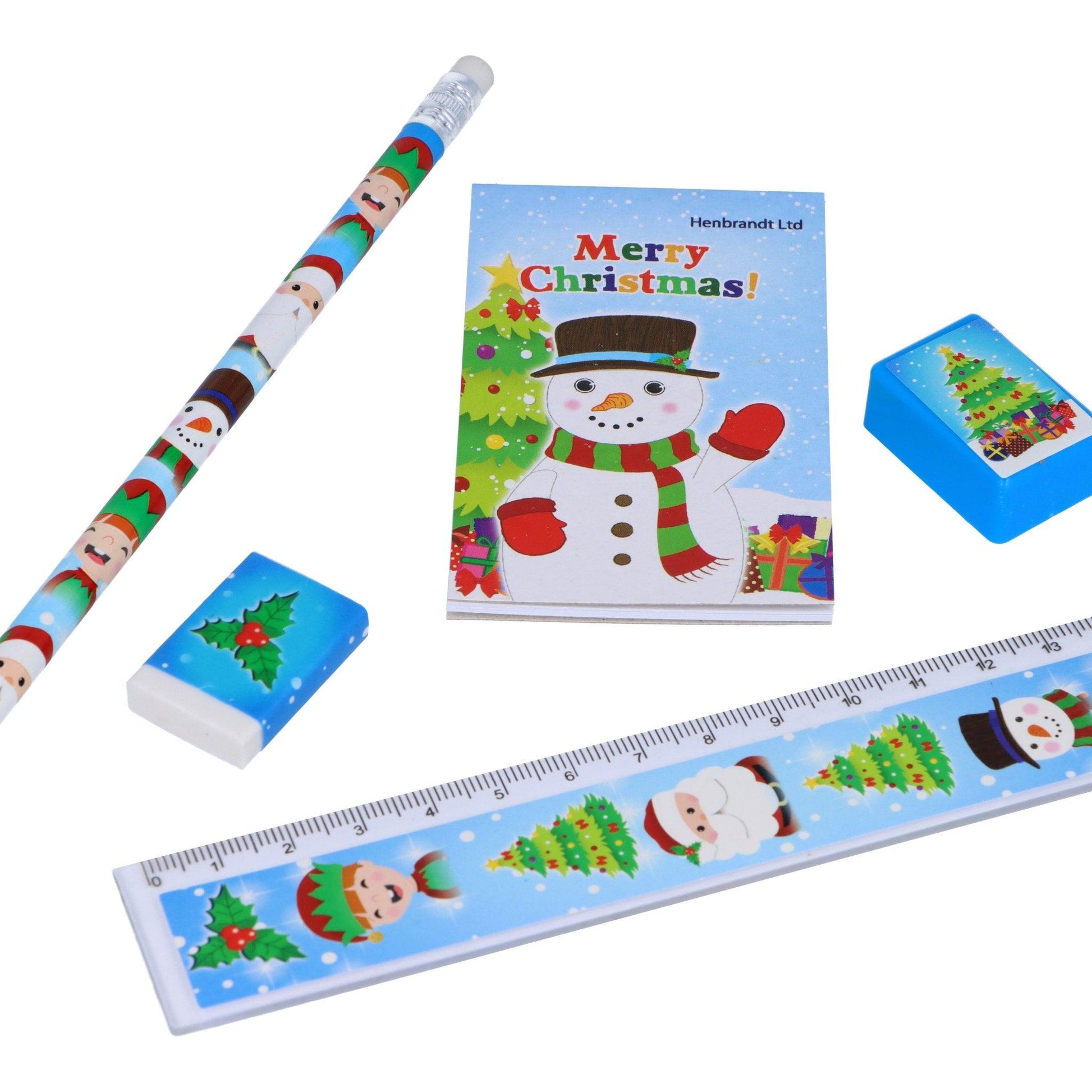 5 Piece Christmas Stationery Sets - PoundToys