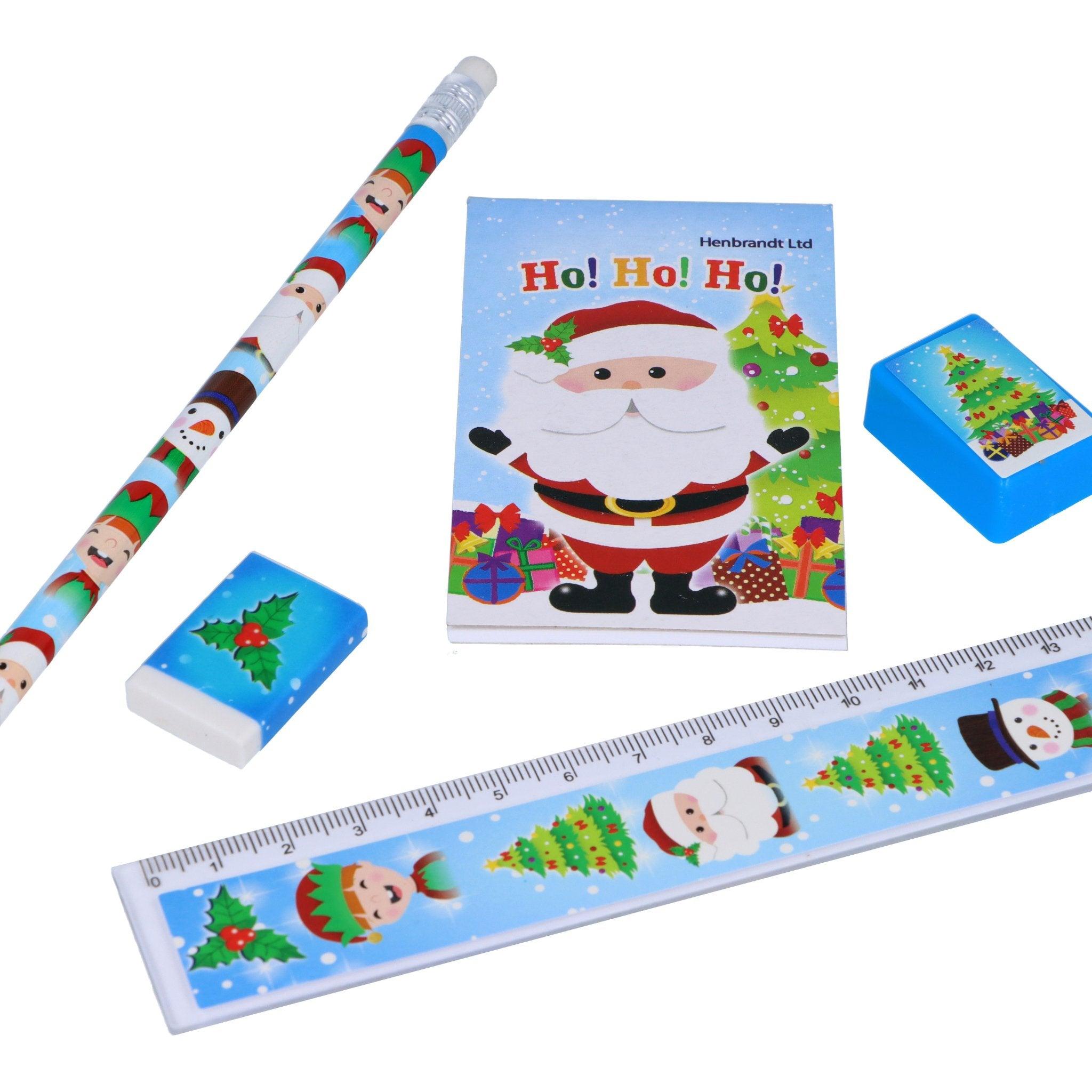 5 Piece Christmas Stationery Sets - PoundToys