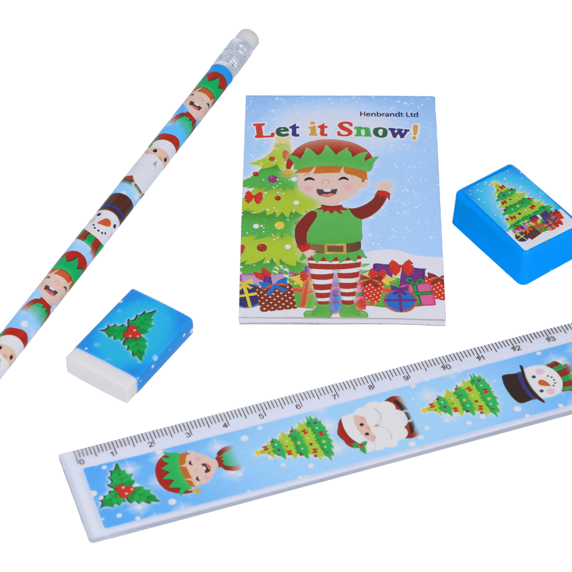 5 Piece Christmas Stationery Sets - PoundToys