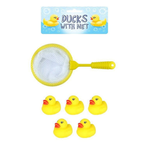 5 x Ducks with Net - Kids Party Craft