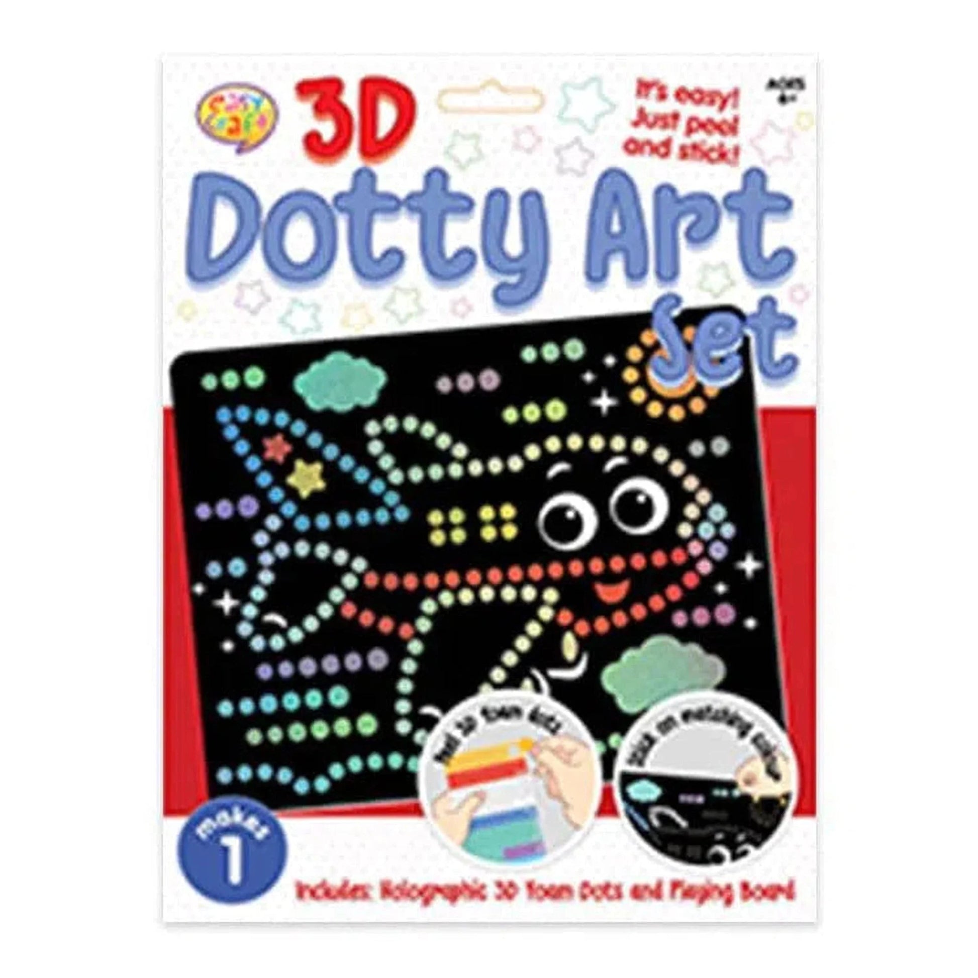 Aeroplane Dotty Art Kit - PoundToys