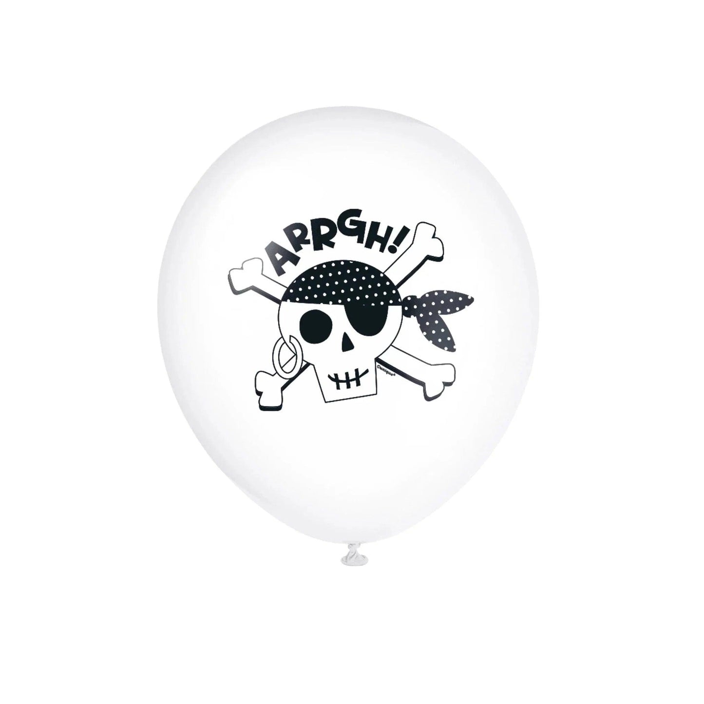 Ahoy Pirate 12" Latex Balloons - PoundToys