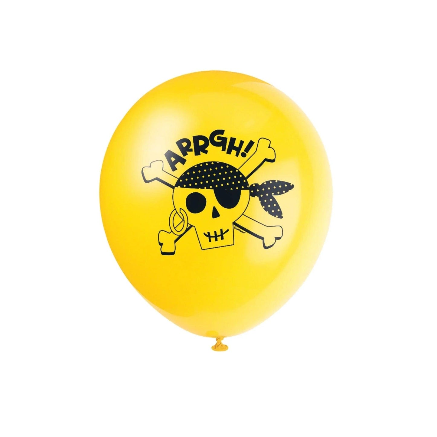 Ahoy Pirate 12" Latex Balloons - PoundToys