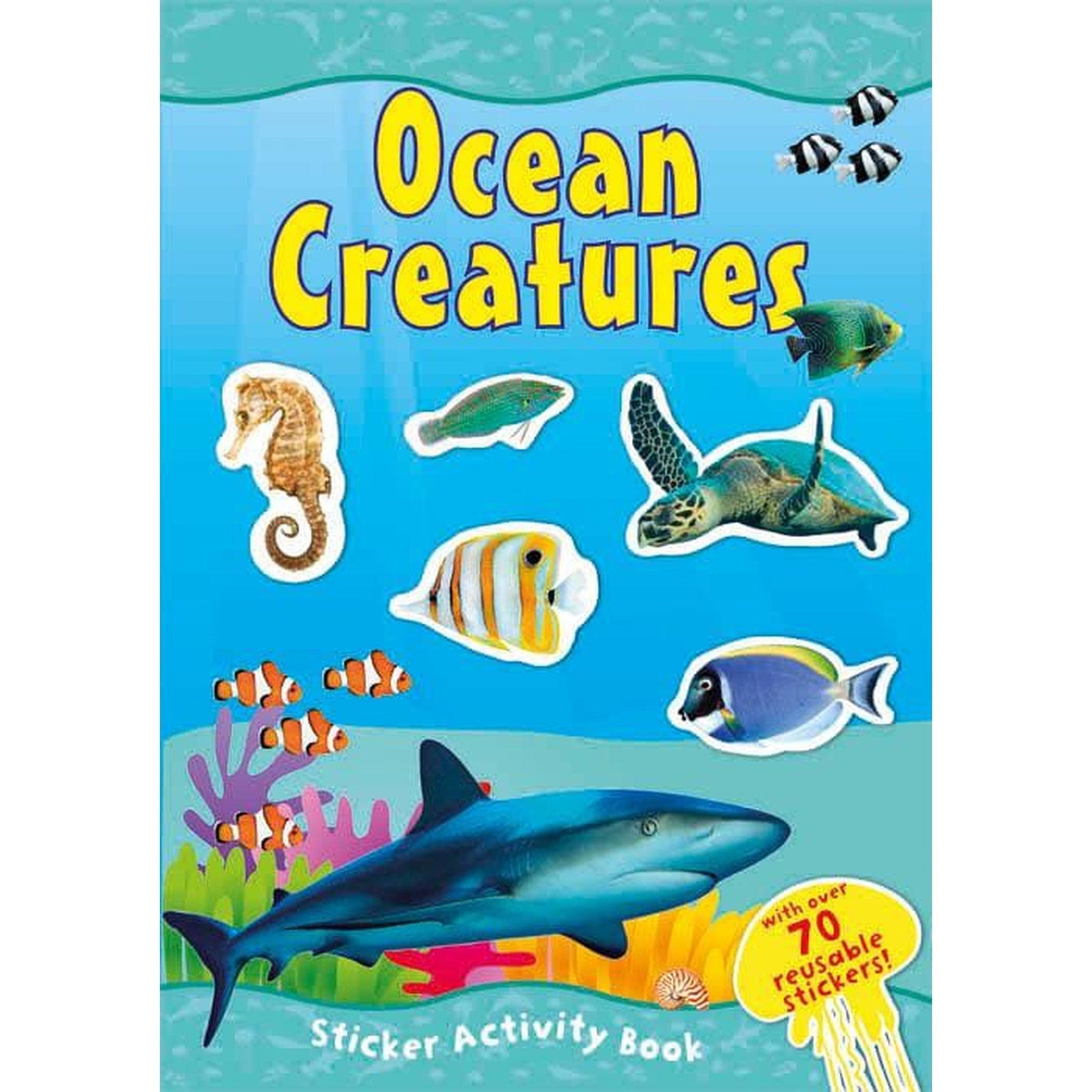 Amazing Ocean Sea life Activity Book - PoundToys