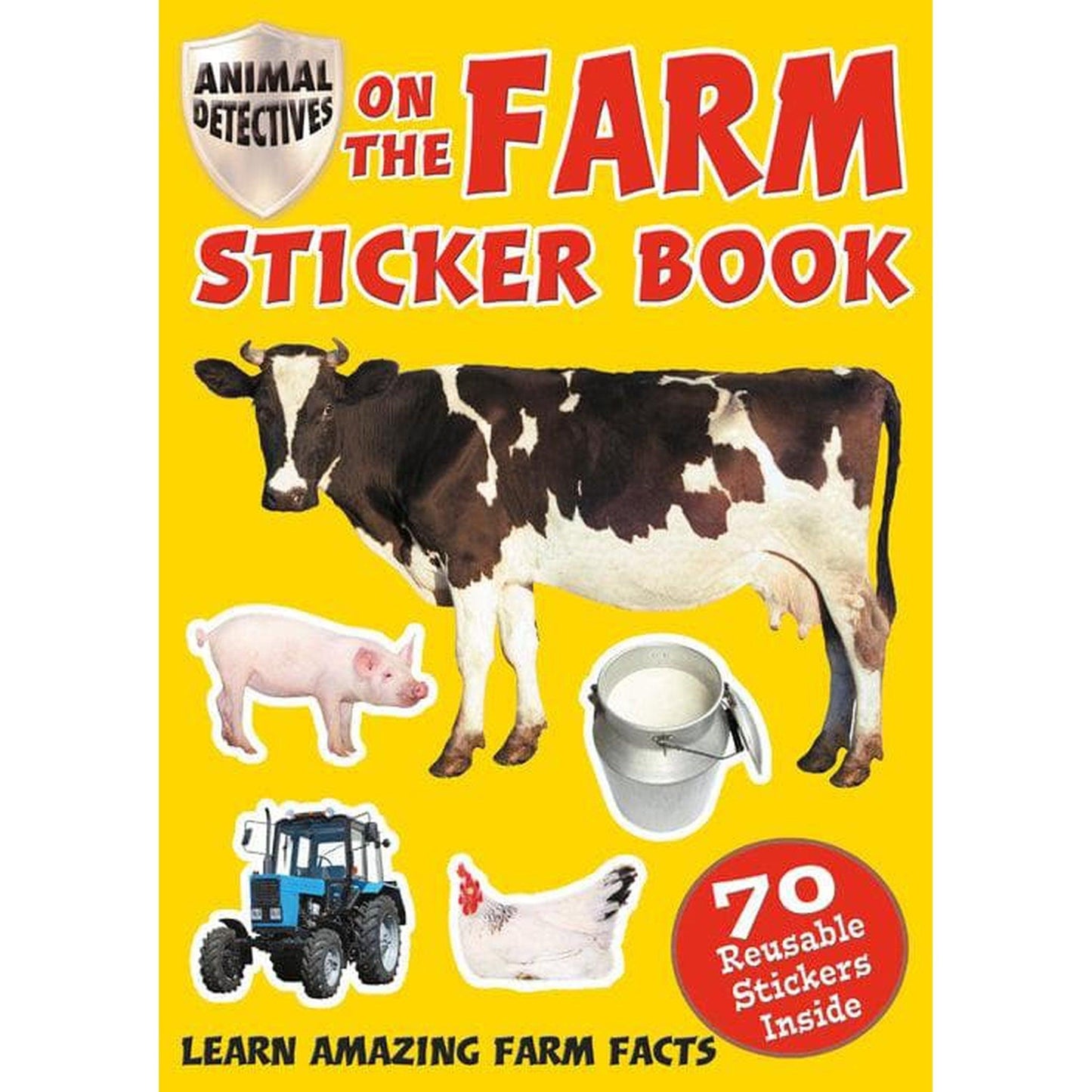 Animal Detective – On The Farm Sticker Book - PoundToys