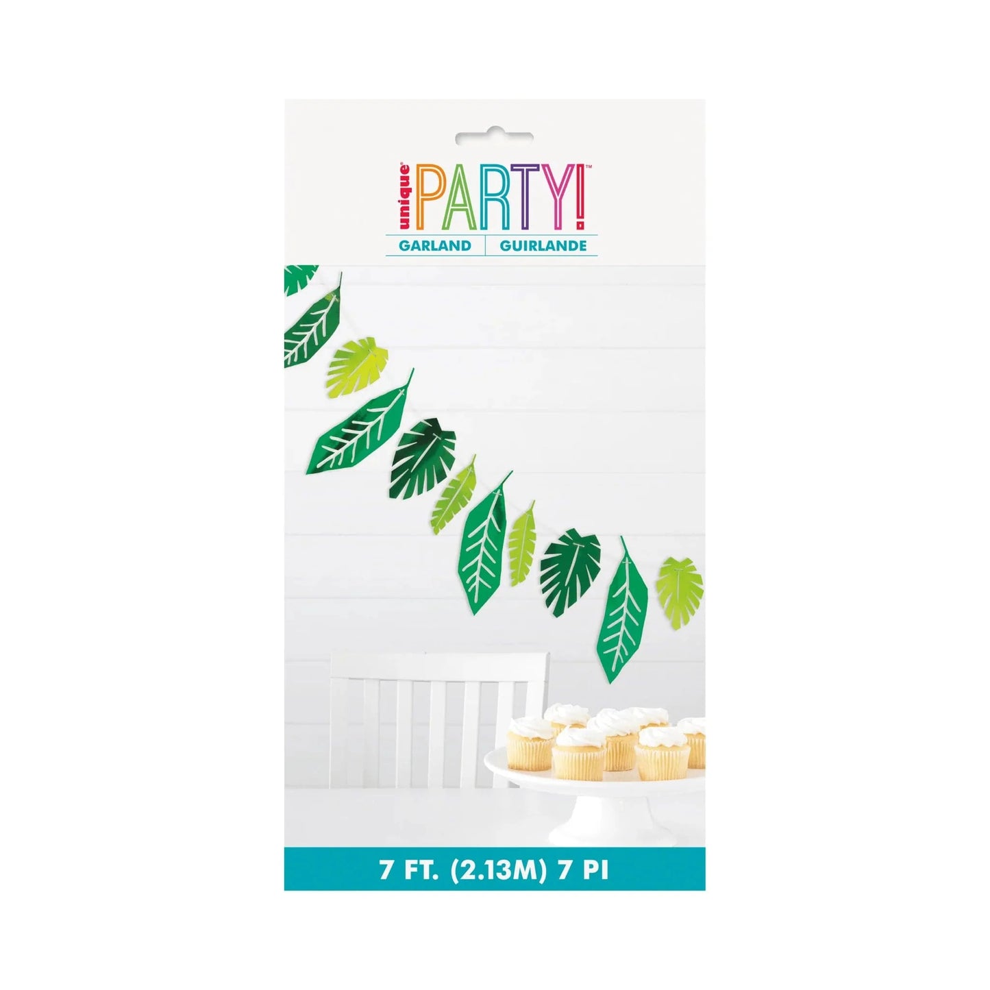 Animal Safari 7ft Leaves Garland - PoundToys