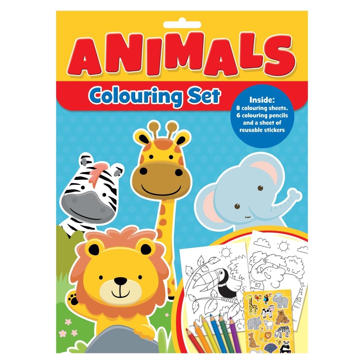 Animals Colouring Set - PoundToys