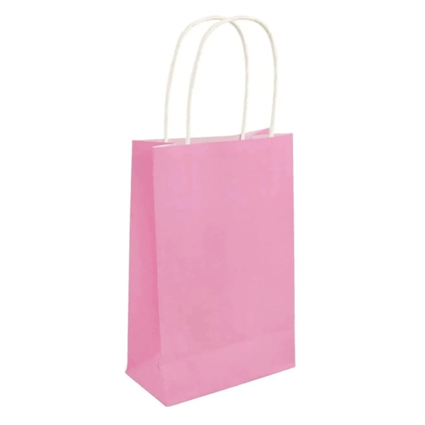 Baby Pink Paper Party Bags - PoundToys