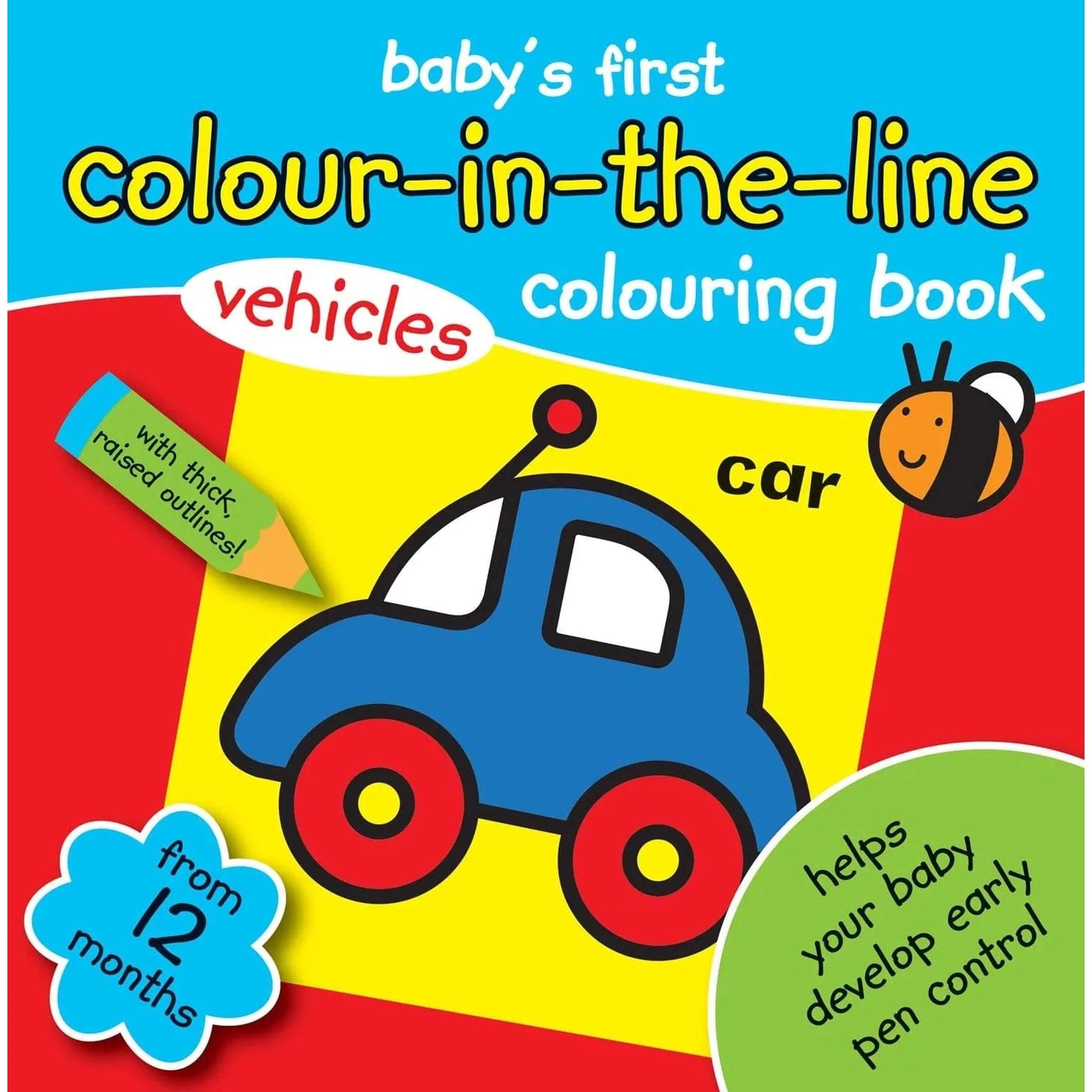 BABY'S FIRST - Colour - in the line- VEHICLES - PoundToys