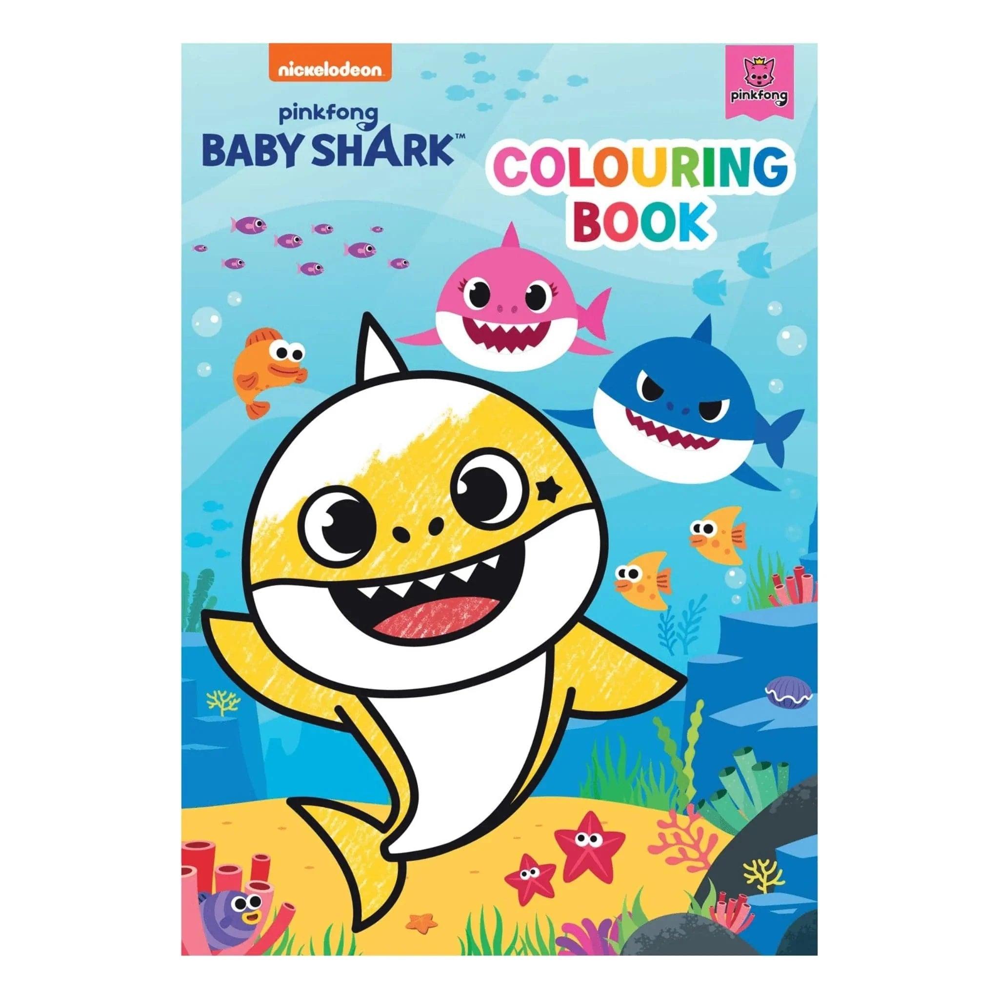 Baby Shark Colouring Book - PoundToys