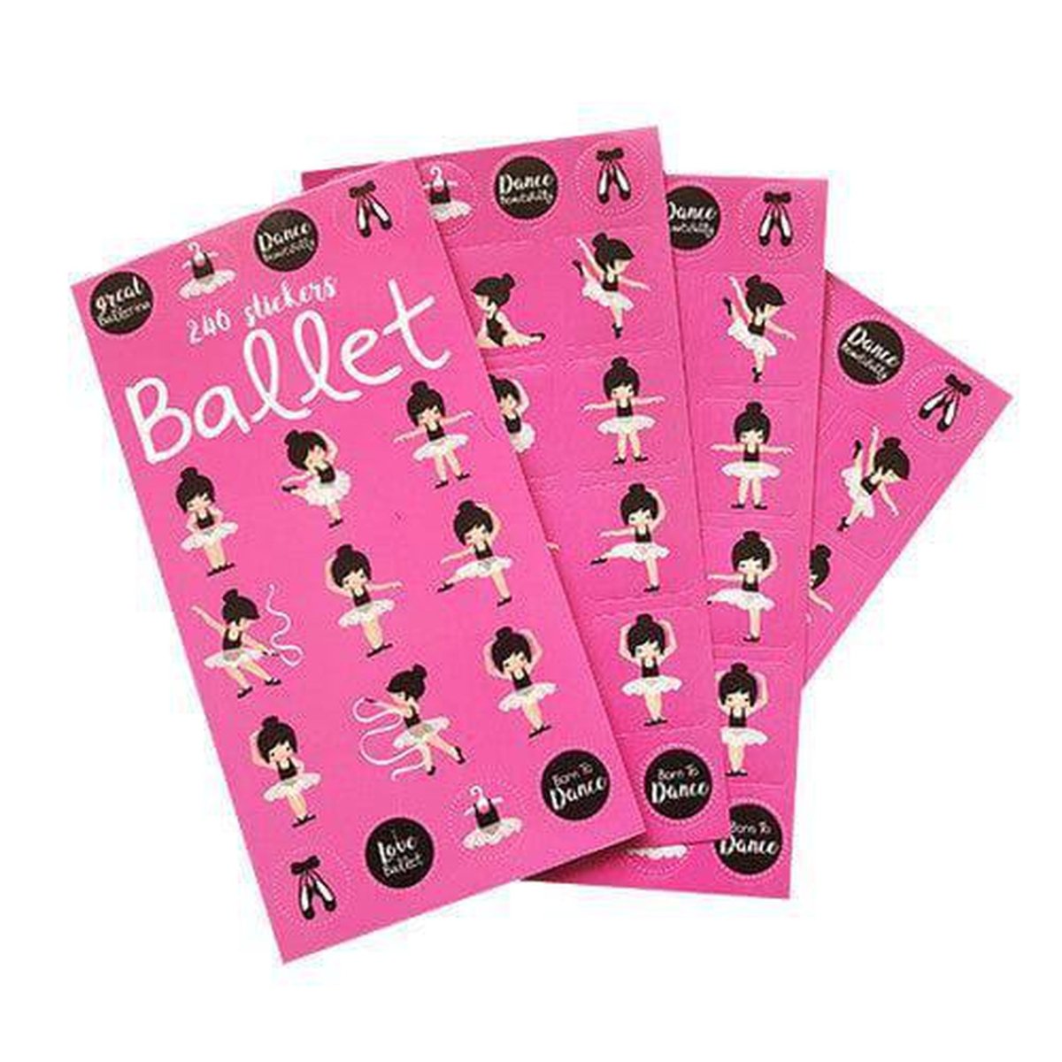 Ballet Mini Sticker Book (12 Sheets) - PoundToys