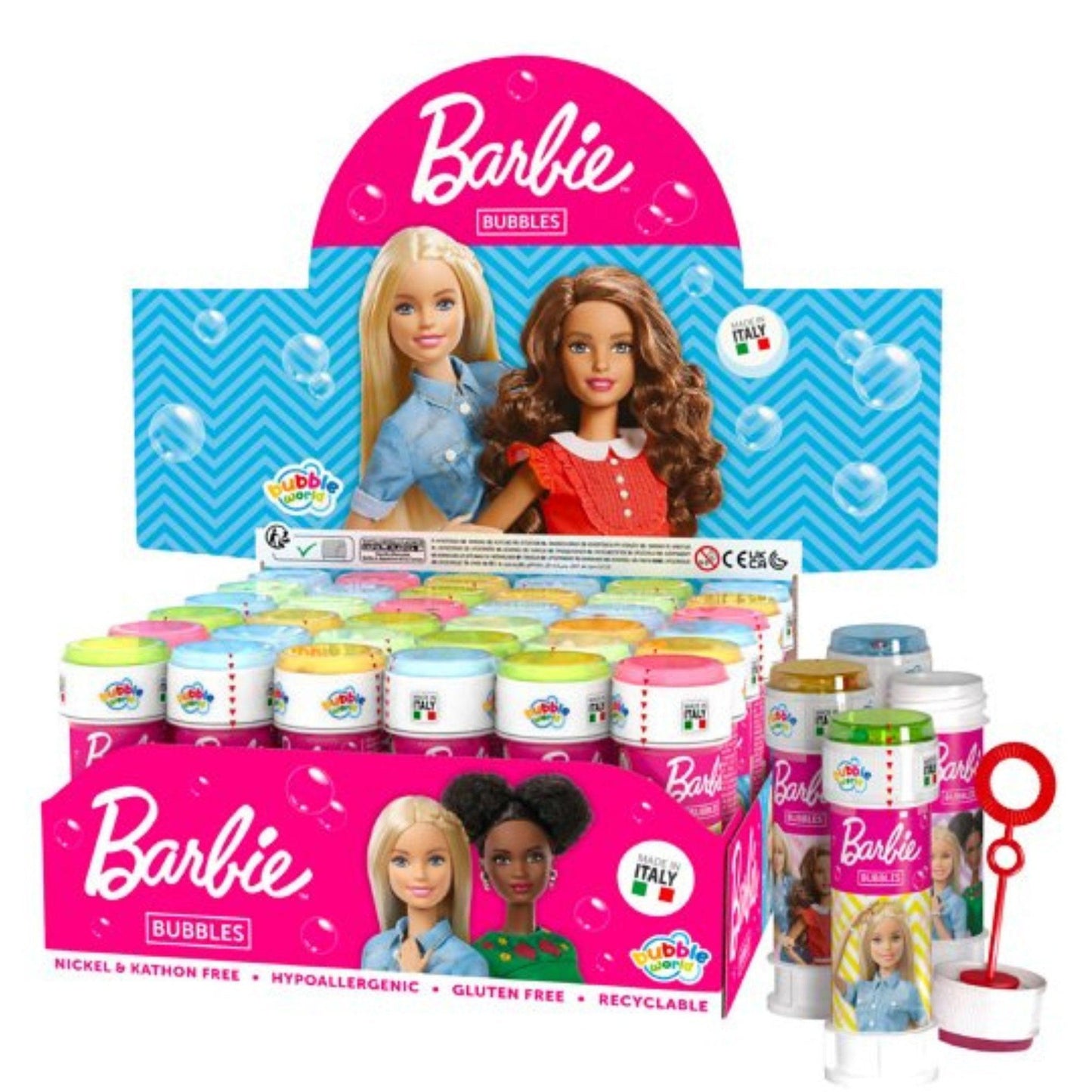 Barbie Bubble Tubs with Wand - PoundToys