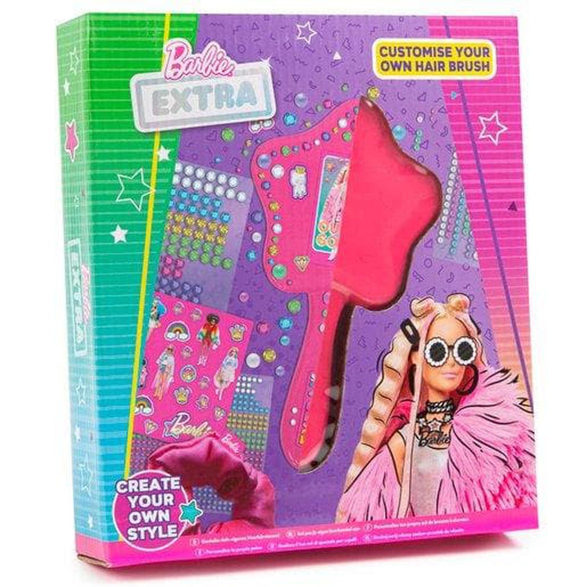 Barbie Extra - Customise Your Own Hair Brush - PoundToys