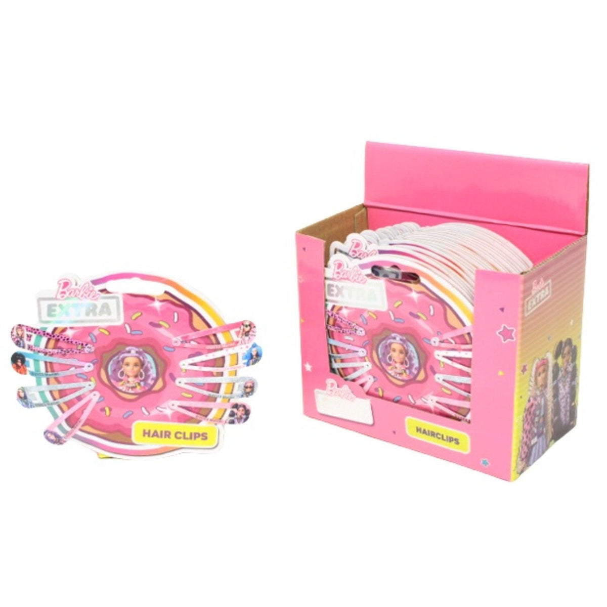 Barbie Extra Hair Clips 8 Pack - PoundToys