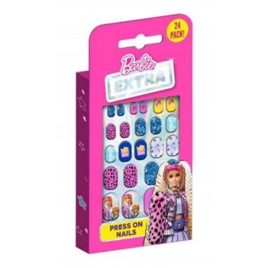 Barbie Extra Press on Nails 24 Pack - PoundToys