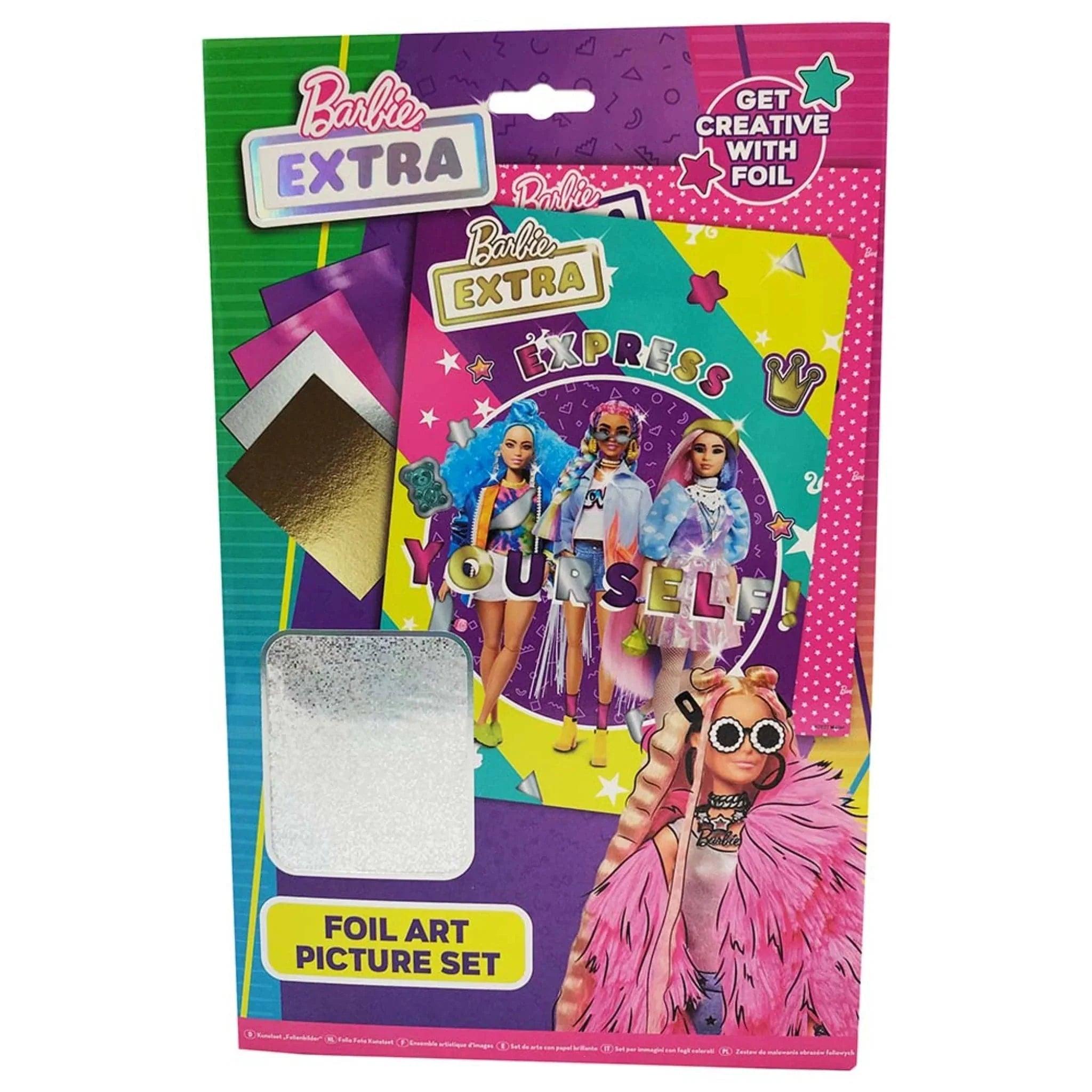 Barbie Foil Art Picture Set - PoundToys