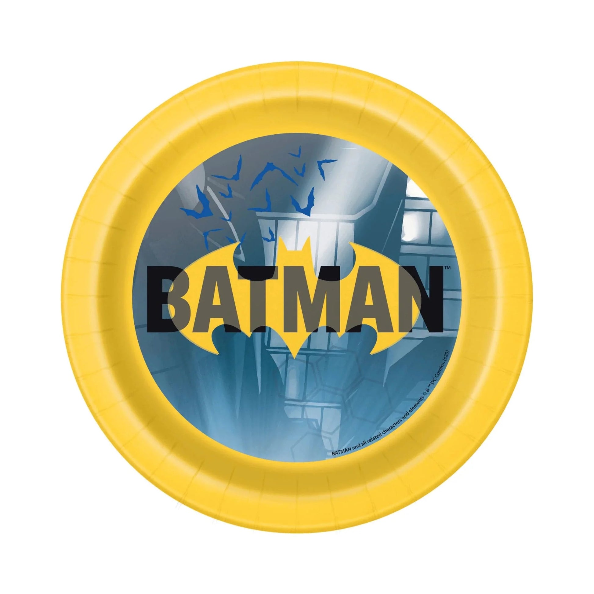 Batman 7" Dessert Plates 8pk - PoundToys