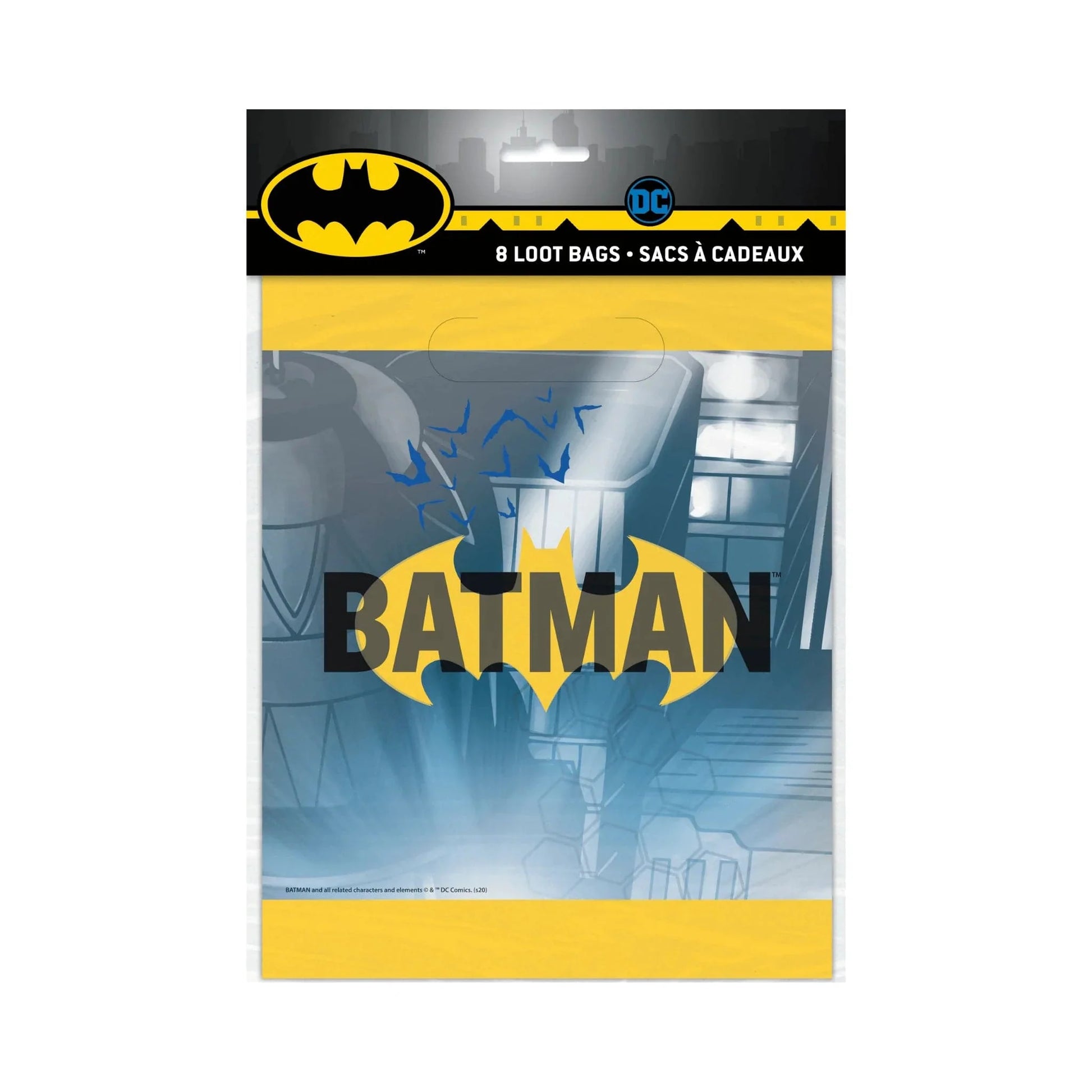 Batman Party Loot Bags 8pk - PoundToys