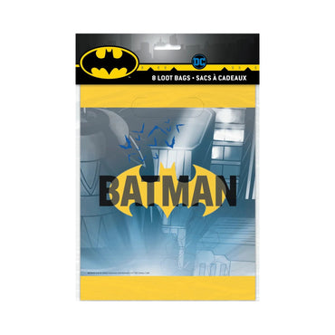 Batman Party Loot Bags 8pk - PoundToys