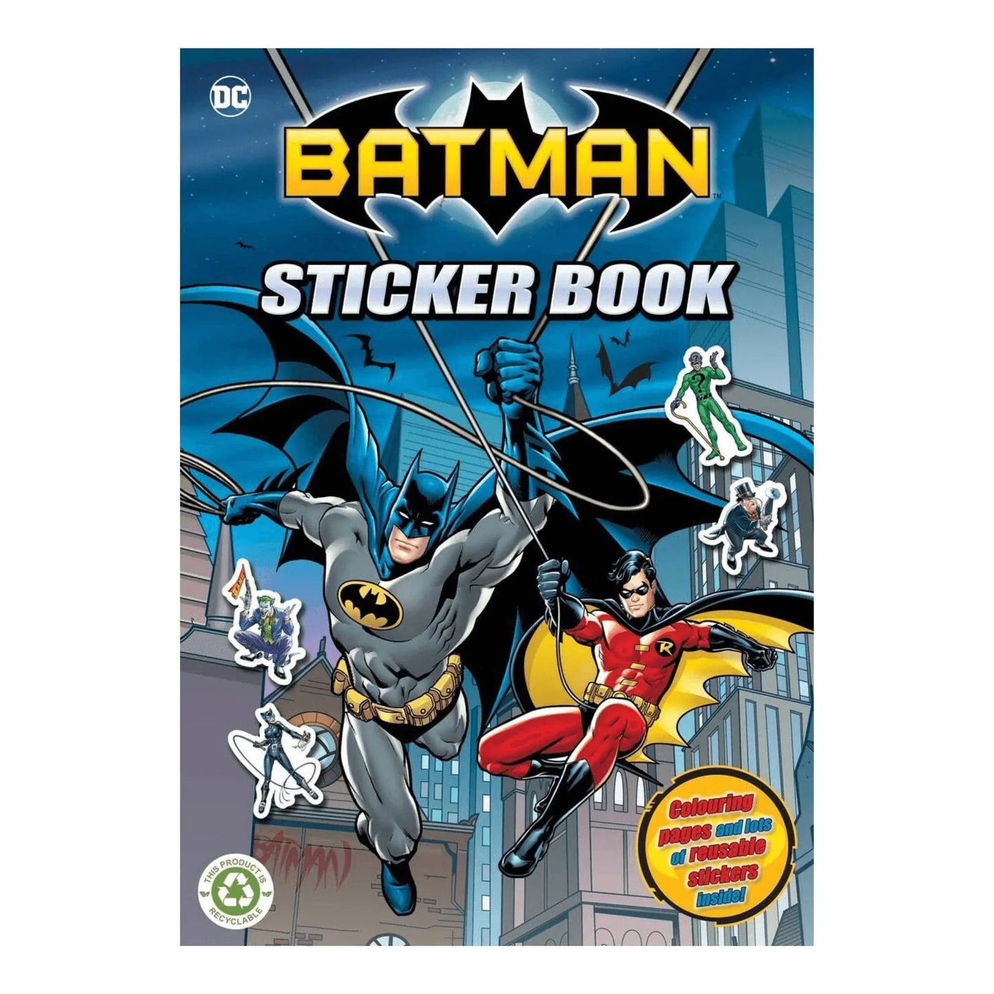 Batman Sticker Book - PoundToys