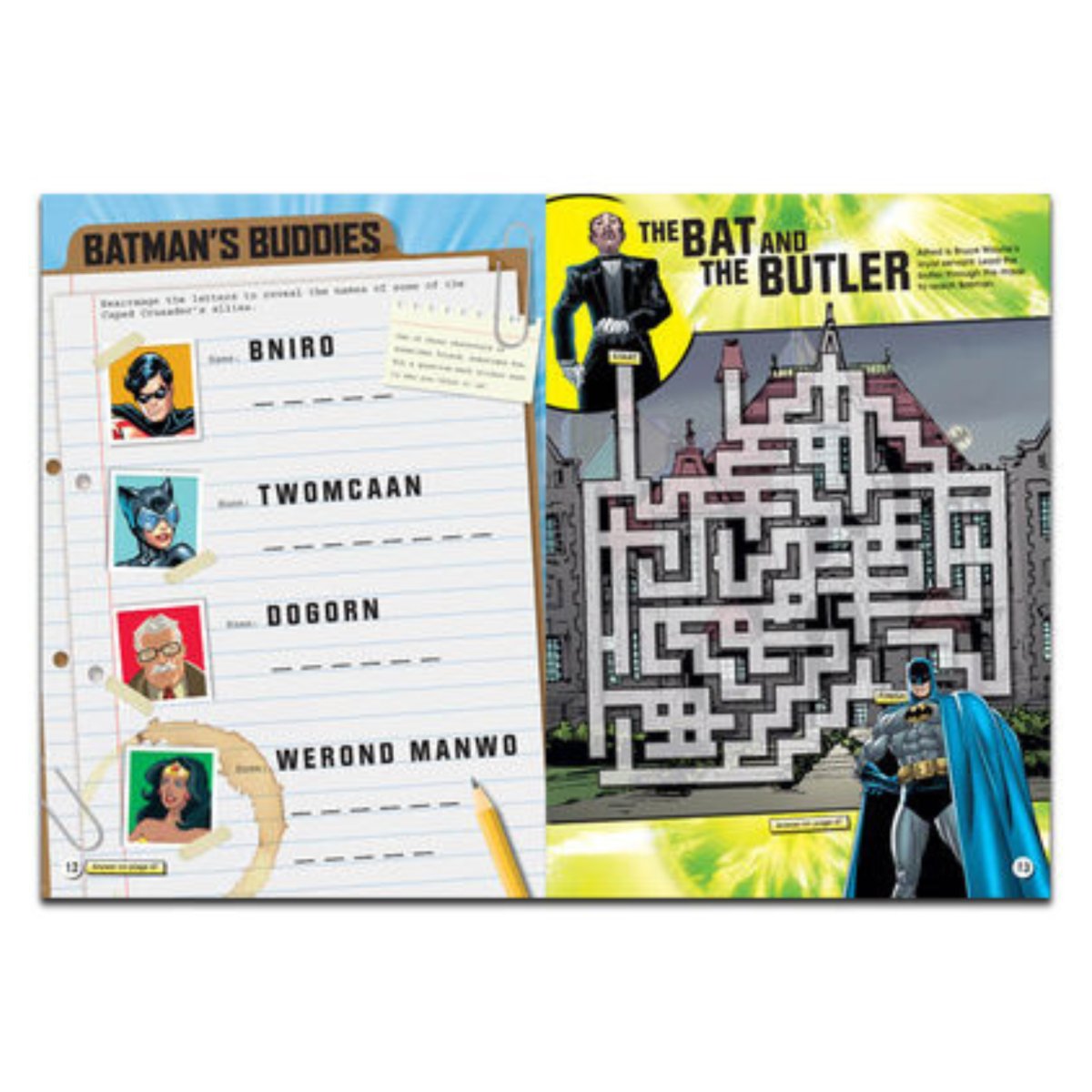 Batman Sticker Burst Book - PoundToys