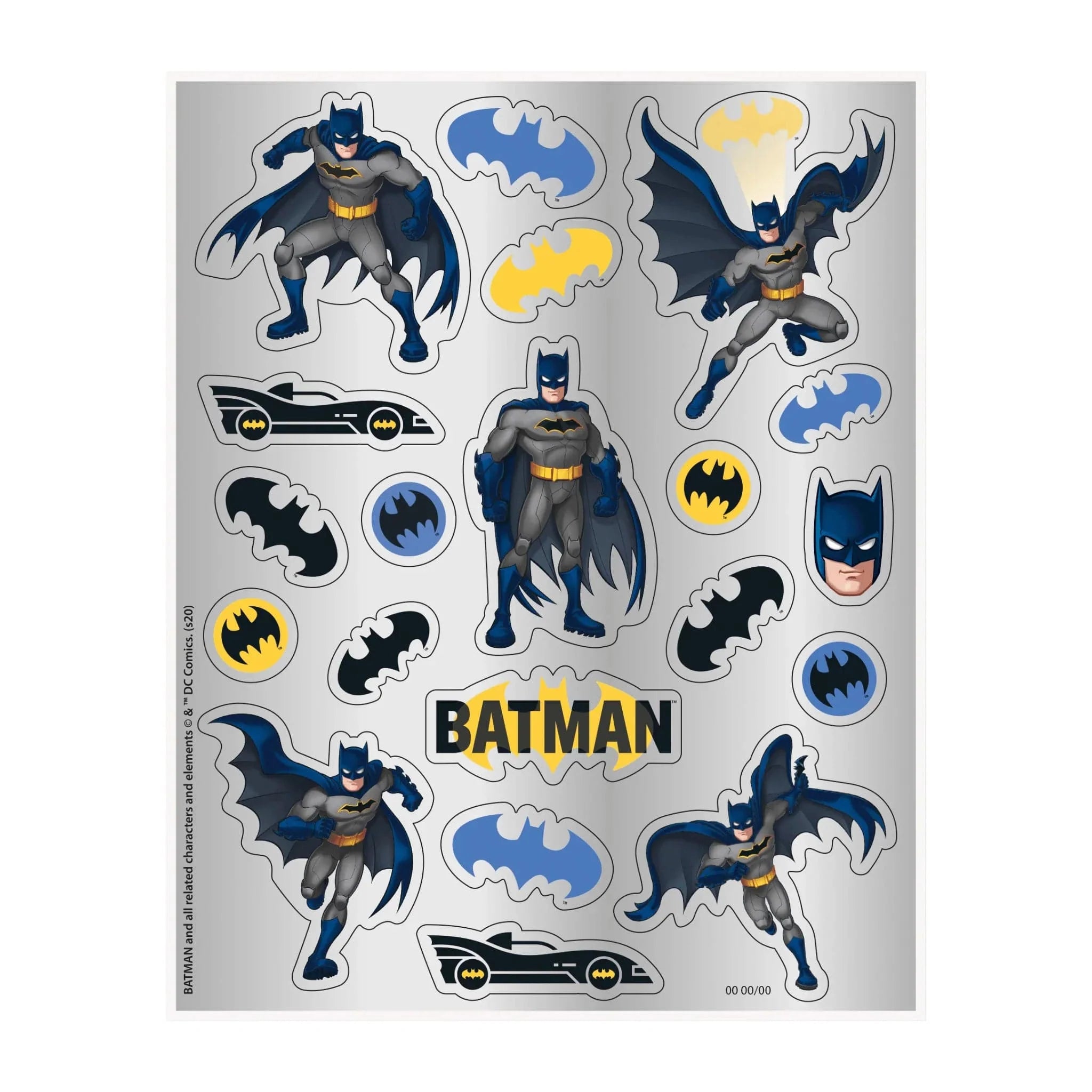 Batman Sticker Sheets 4pk - PoundToys